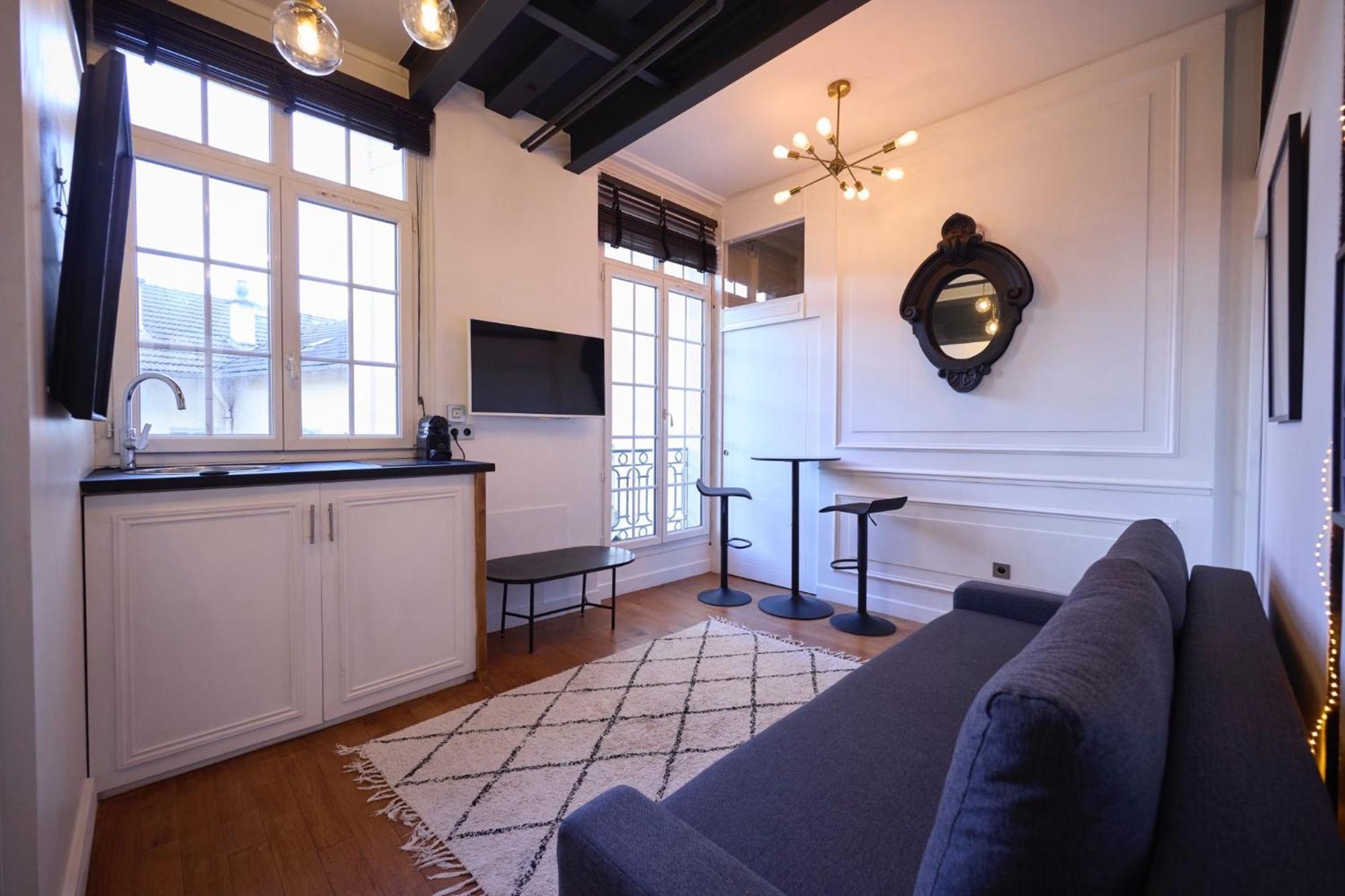 Un Studio Cosy Au Coeur De Paris 17 Batignolles , Monceau Esterno foto